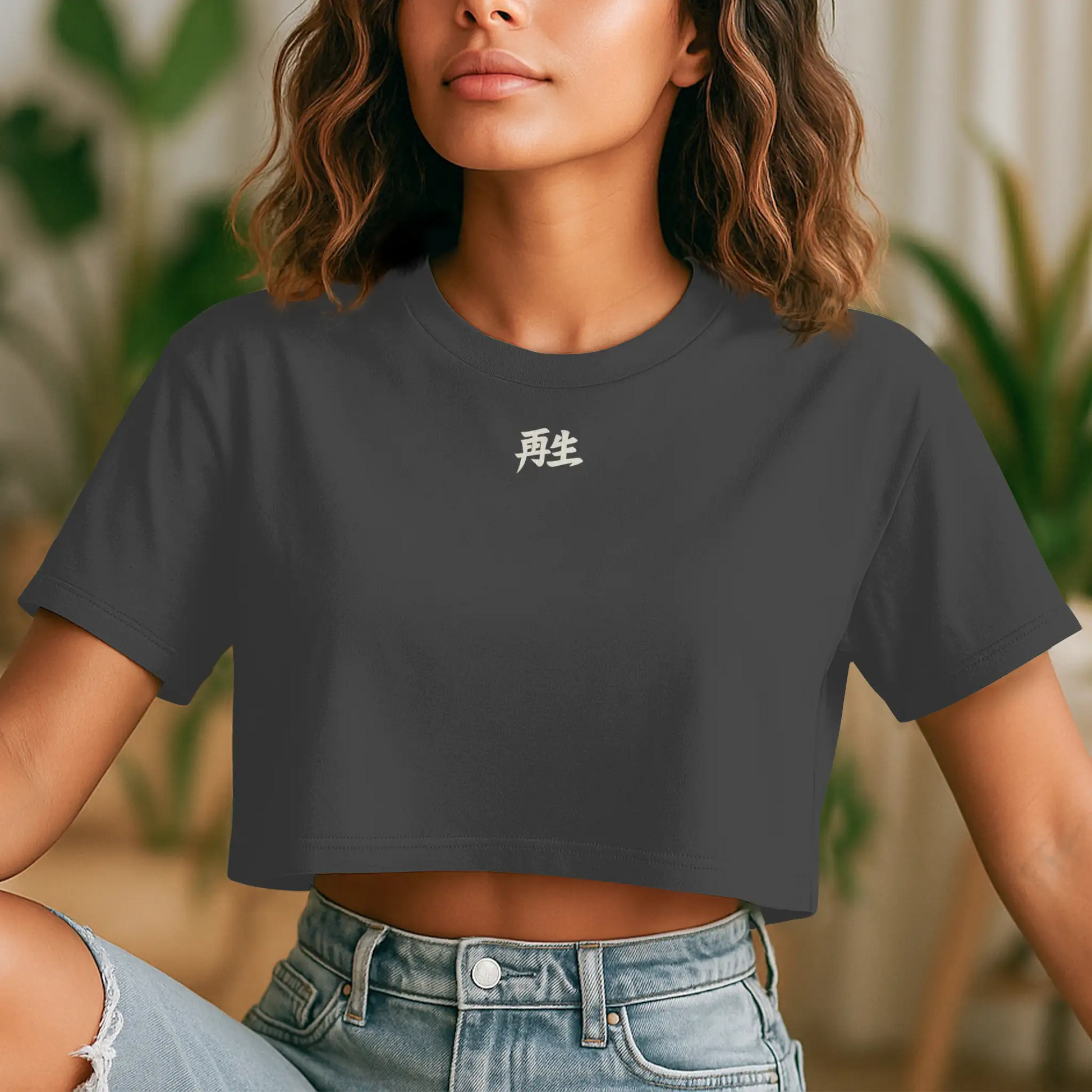 The Phoenix | Rebirth |Graphic Crop Tee